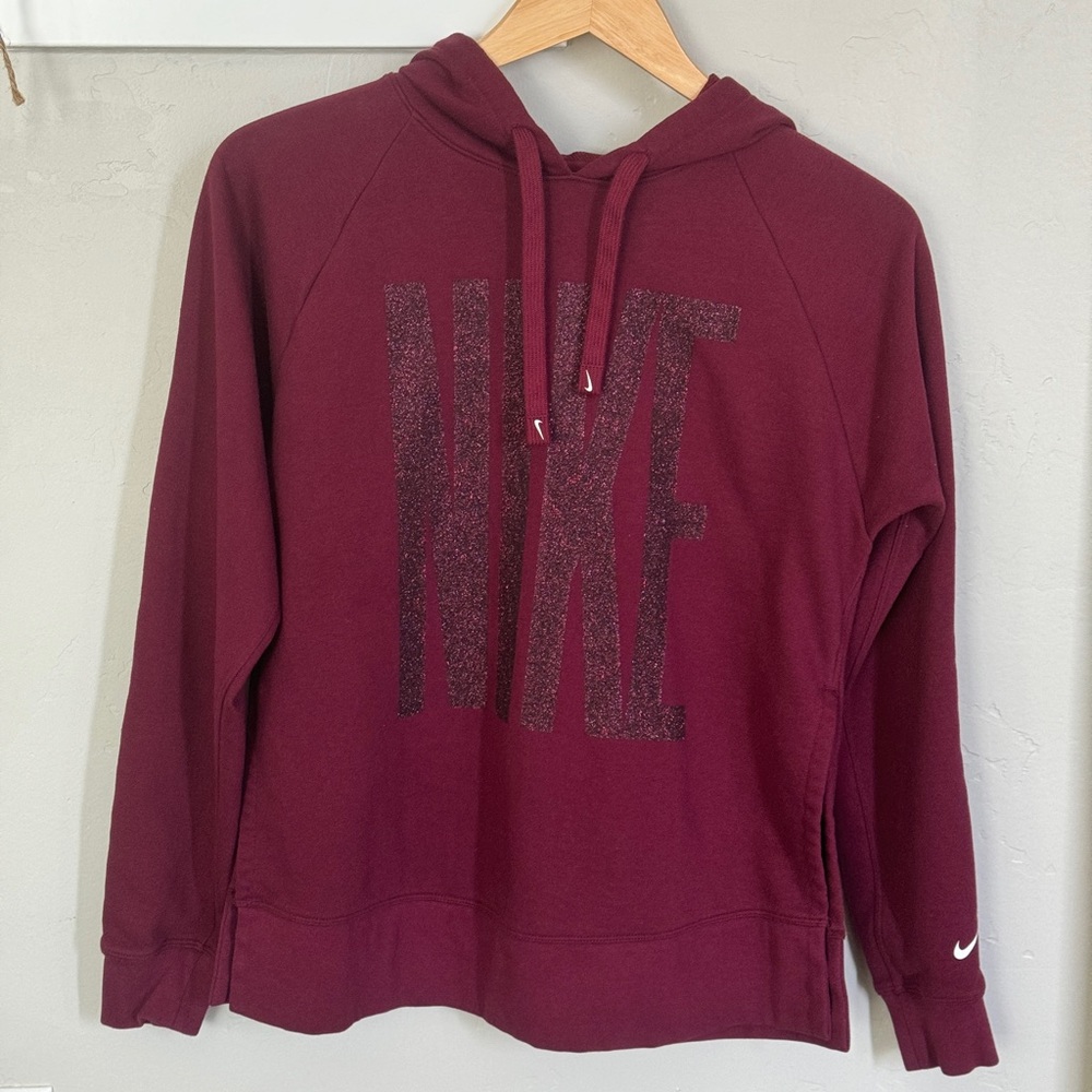 Nike Hoodie Maroon NWOT Women’s XS Oversized